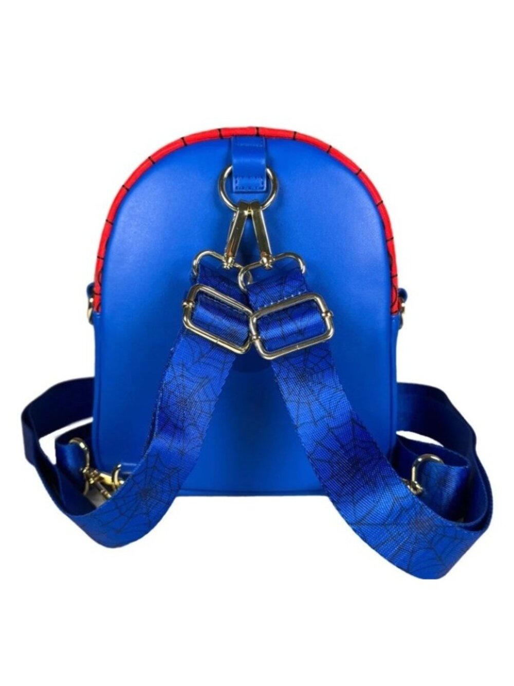 Loungefly Marvel Spider-Man Convertible Corduroy Mini Backpack & Coin Purse NWT - Picture 6 of 8